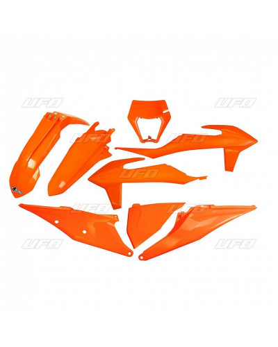 Kit Plastique Moto UFO Kit plastiques UFO orange KTM EXC/EXC-F