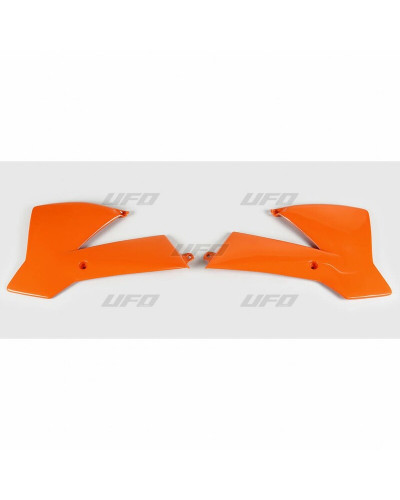 Ouies Radiateur Moto UFO Ouïes de radiateur UFO orange KTM SX65