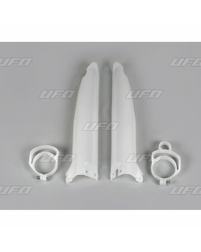 Protège Fourche Moto UFO Protections de fourche UFO translucide Kawasaki KX