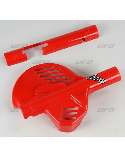 Protège Disque Moto UFO Protège disque avant UFO rouge Honda CRF250R/CRF450R