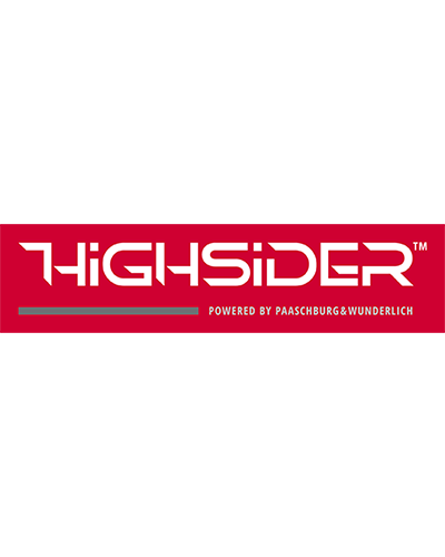 Support Plaque Immatriculation Moto LED HIGHSIDER Support de plaque HIGHSIDER Akron-RS Pro