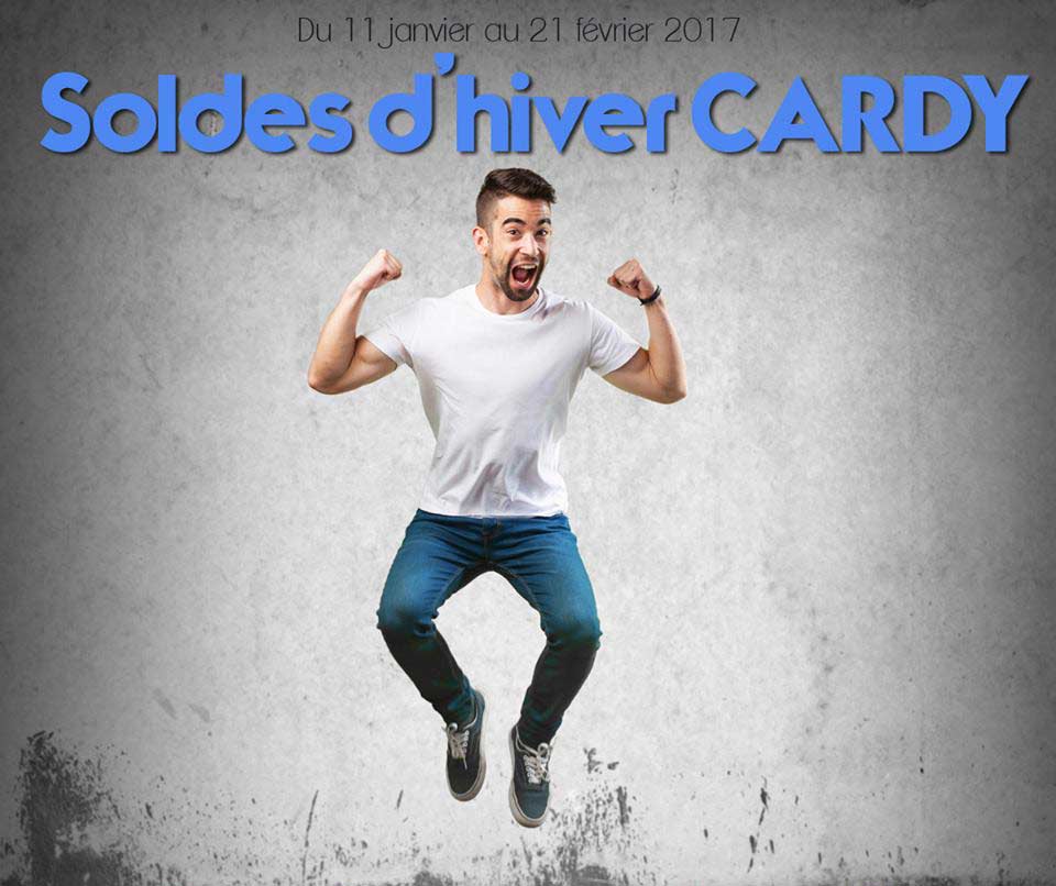 C'est les soldes chez Cardy