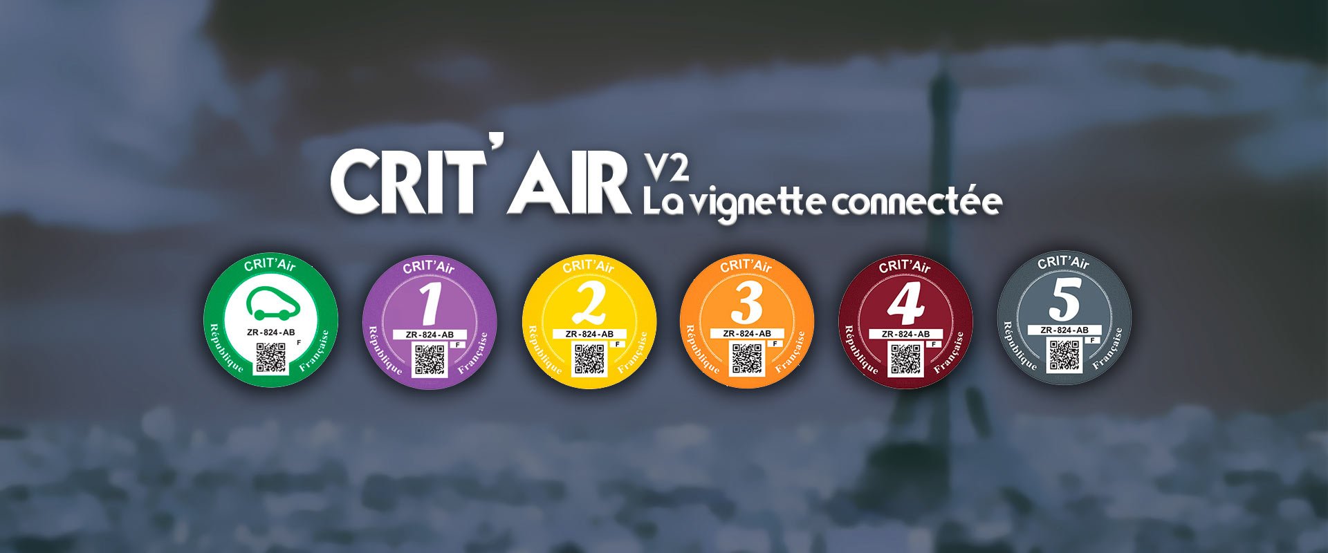 vignette Crit'Air connectée, Nouvelle vignette Crit’Air connectée