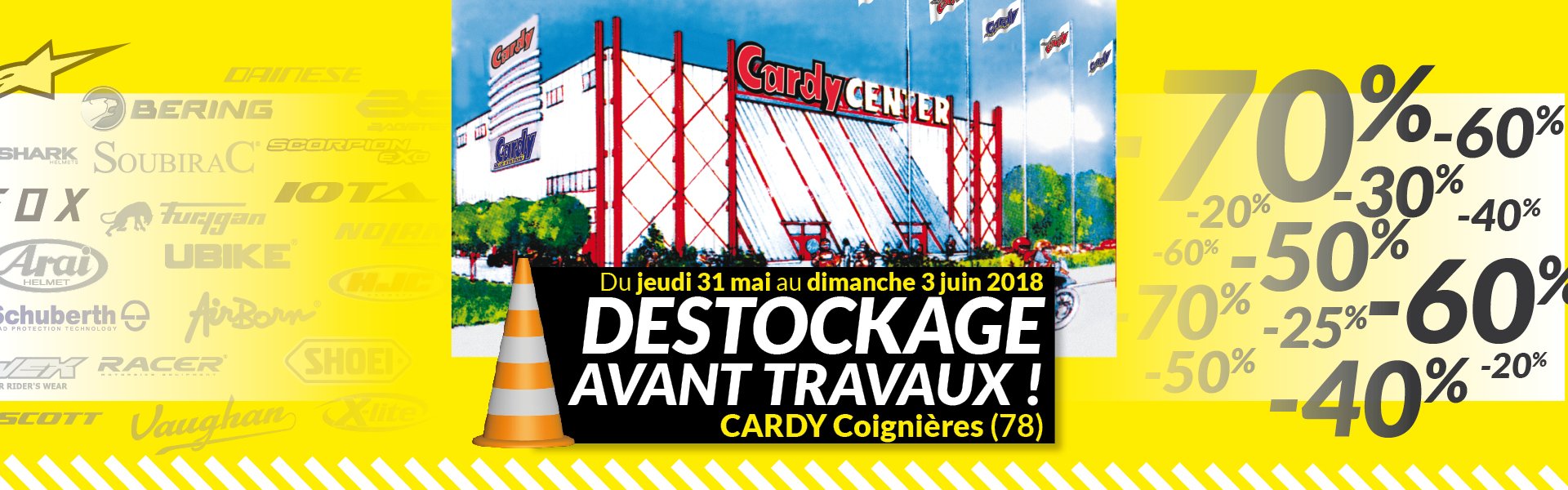 DÉSTOCKAGE MASSIF CARDY