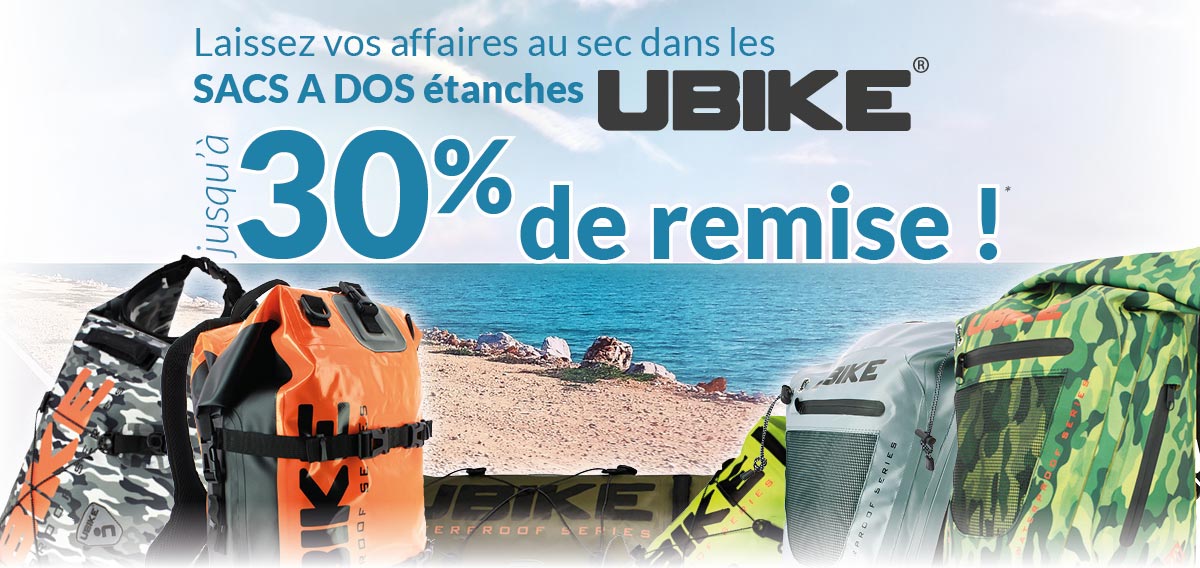 -30% sur les sacs Ubike étanches