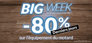 Big Week Cardy : derniers jours jusqu'à -80% sur l'équipement du motard !