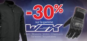 Promos jusqu'à -30% sur la gamme Wex