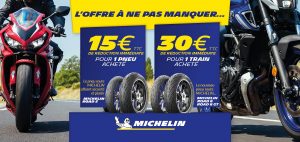 Promo Michelin Road 6 et Michelin Road 5