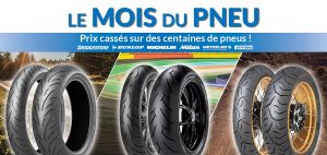 Le Mois du Pneu : prix cassés sur des centaines de pneus moto