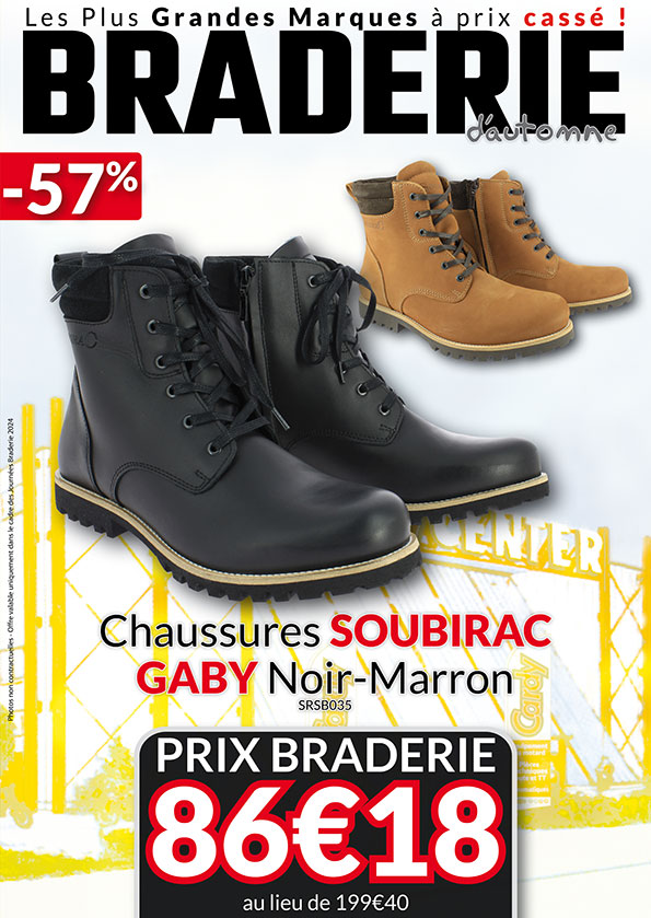 Chaussures Soubirac Gaby à -57% 86,18€ au lieu de 199,40€