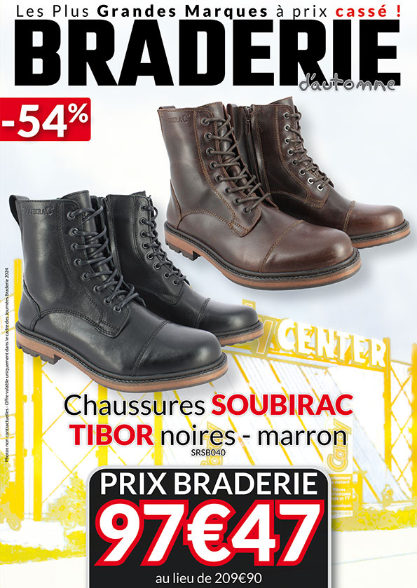 Chaussures Soubirac Tibor à -54% 97,47€ au lieu de 209,09€