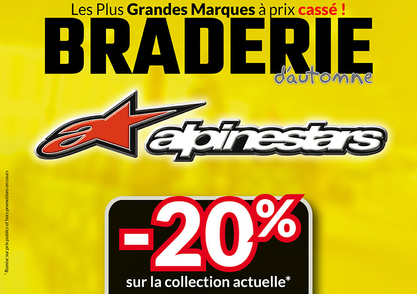 -20% sur Alpinestars