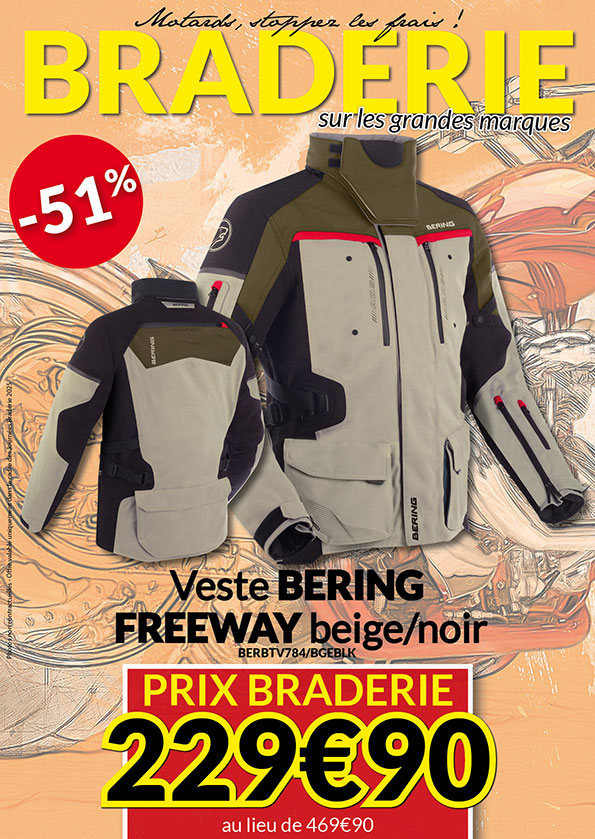-51% Veste Bering Freeway à 229€90 au lieu de 469€90