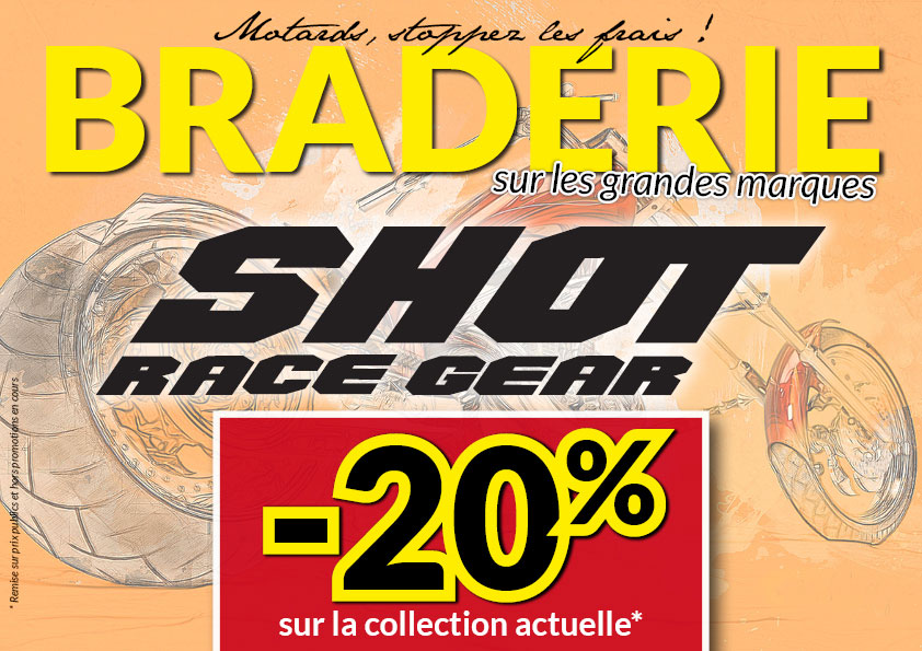 -20% Shot Race Gear