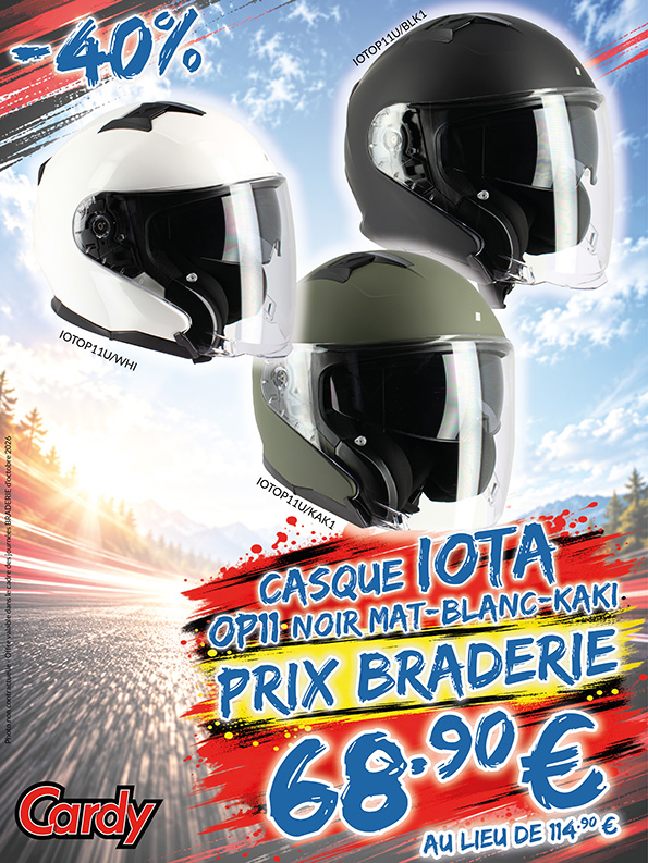 -40% Casque IOTA OP11 à 68€90 au lieu de 114€90