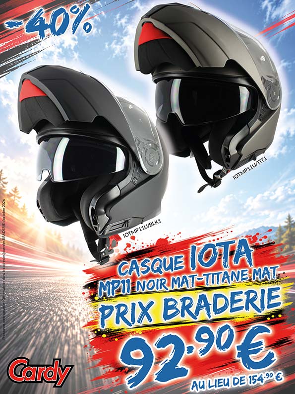 -40% Casque IOTA MP11 à 92€90 au lieu de 154€90