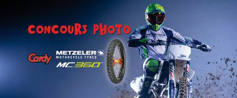 CONCOURS PHOTO CARDY : GAGNEZ DES PNEUS METZELER MC360