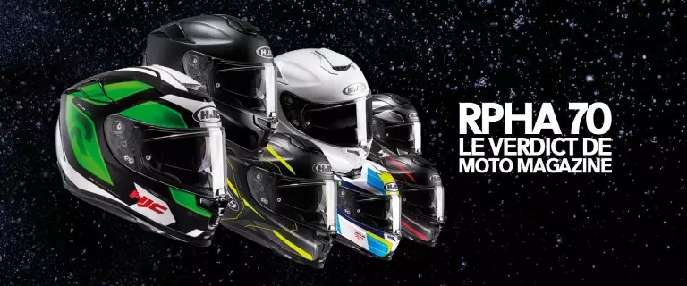 Test du HJC RPHA 70 par Moto Magazine