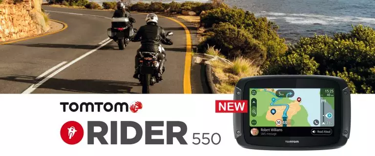 NOUVEAU GPS MOTO TOM TOM RIDER 550