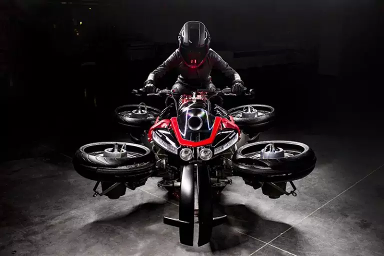 Furygan et la première moto volante au monde