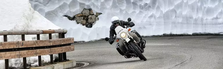 Rouler en moto l'hiver, une partie de plaisir