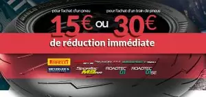 -30€ sur les pneus Pirelli & Metzeler