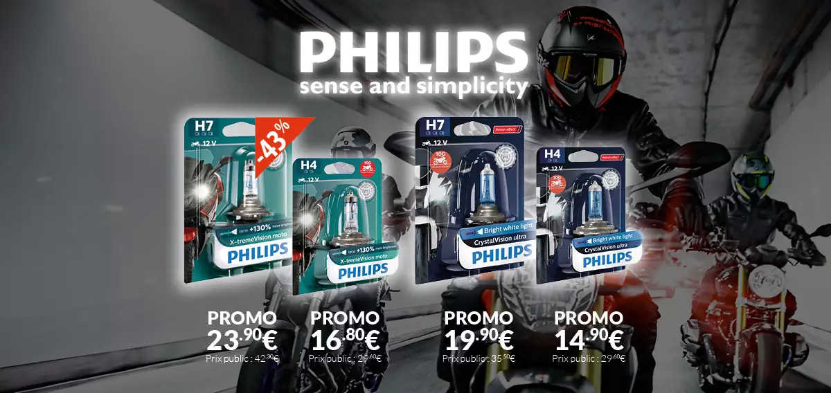 Promo éclairage moto