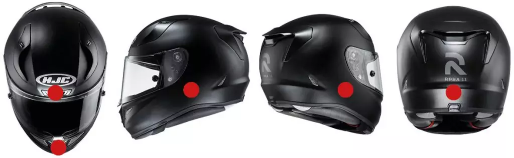 Stickers réfléchissants : Bien les coller sur son casque moto