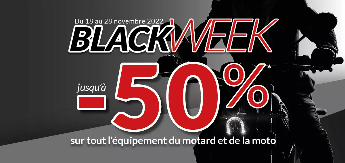 Black Week Cardy : jusqu'à -50% sur tout l'équipement du motard et de la moto