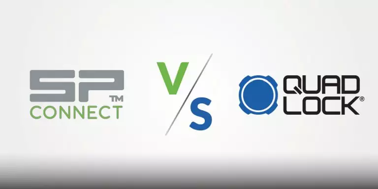 SP Connect VS Quad Lock : quel est le meilleur système de support téléphone moto ?