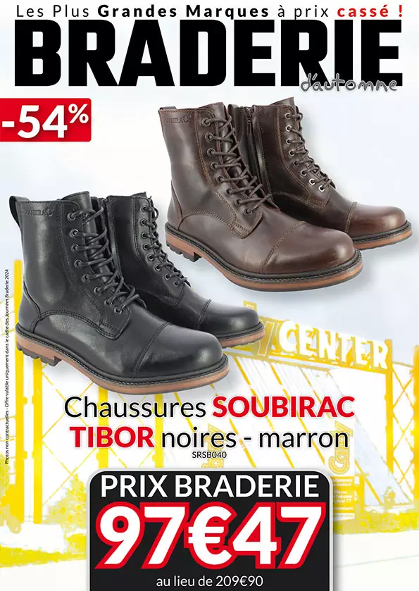 Chaussures Soubirac Tibor à -54% 97,47€ au lieu de 209,09€