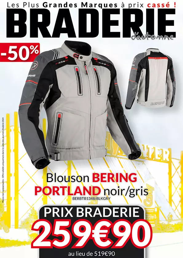 Blouson Bering Portland à -50% 259,90€ au lieu de 519,90€