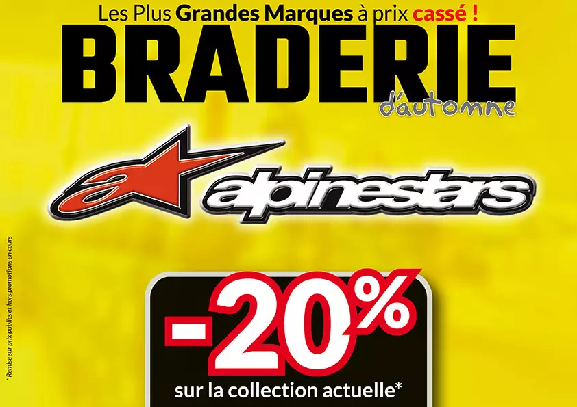 -20% sur Alpinestars