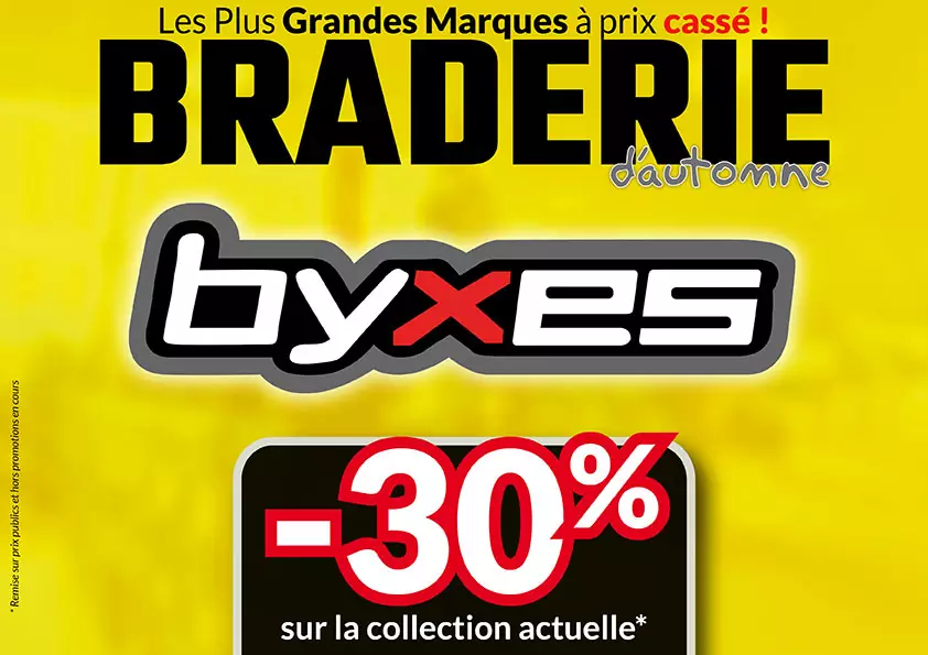 -30% sur Byxes