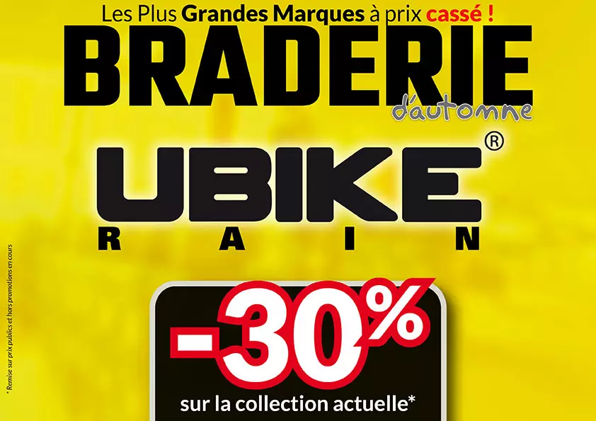 -30% sur UBIKE