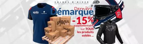 Dernière Démarque, -15% supplémentaire !