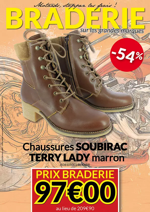 -54% Chaussures Soubirac Terry Lady à 97€ au lieu de 209€90
