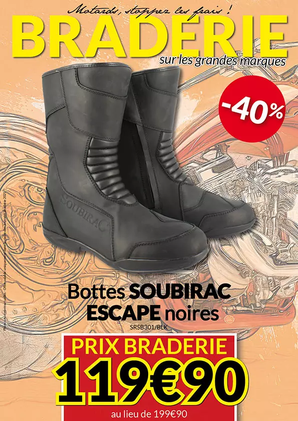 -40% Bottes Soubirac Escape à 119€90 au lieu de 199€90