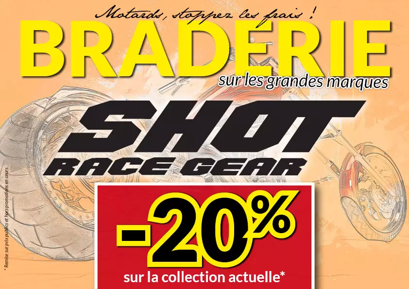 -20% Shot Race Gear