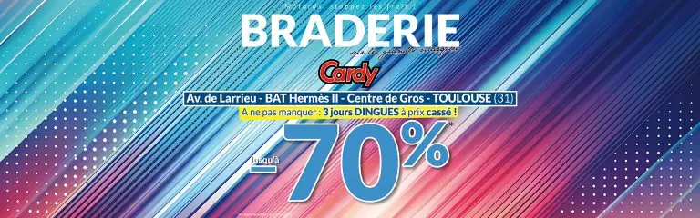 Braderie Cardy Toulouse