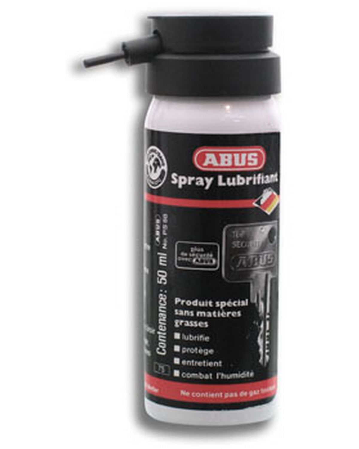 Piece Pour Antivol Abus Aérosol Lubrifiant Serrure 50ml