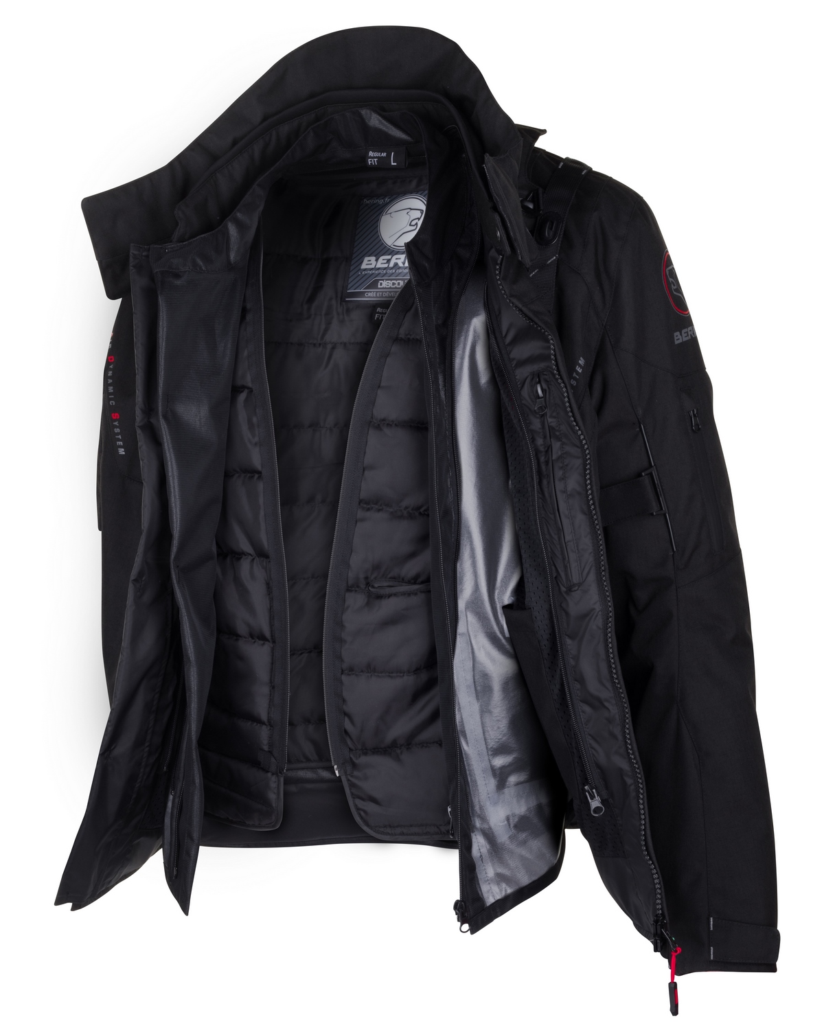 Veste Textile Bering Nordkapp 3en1 - Livraison Offerte - Cardy.fr