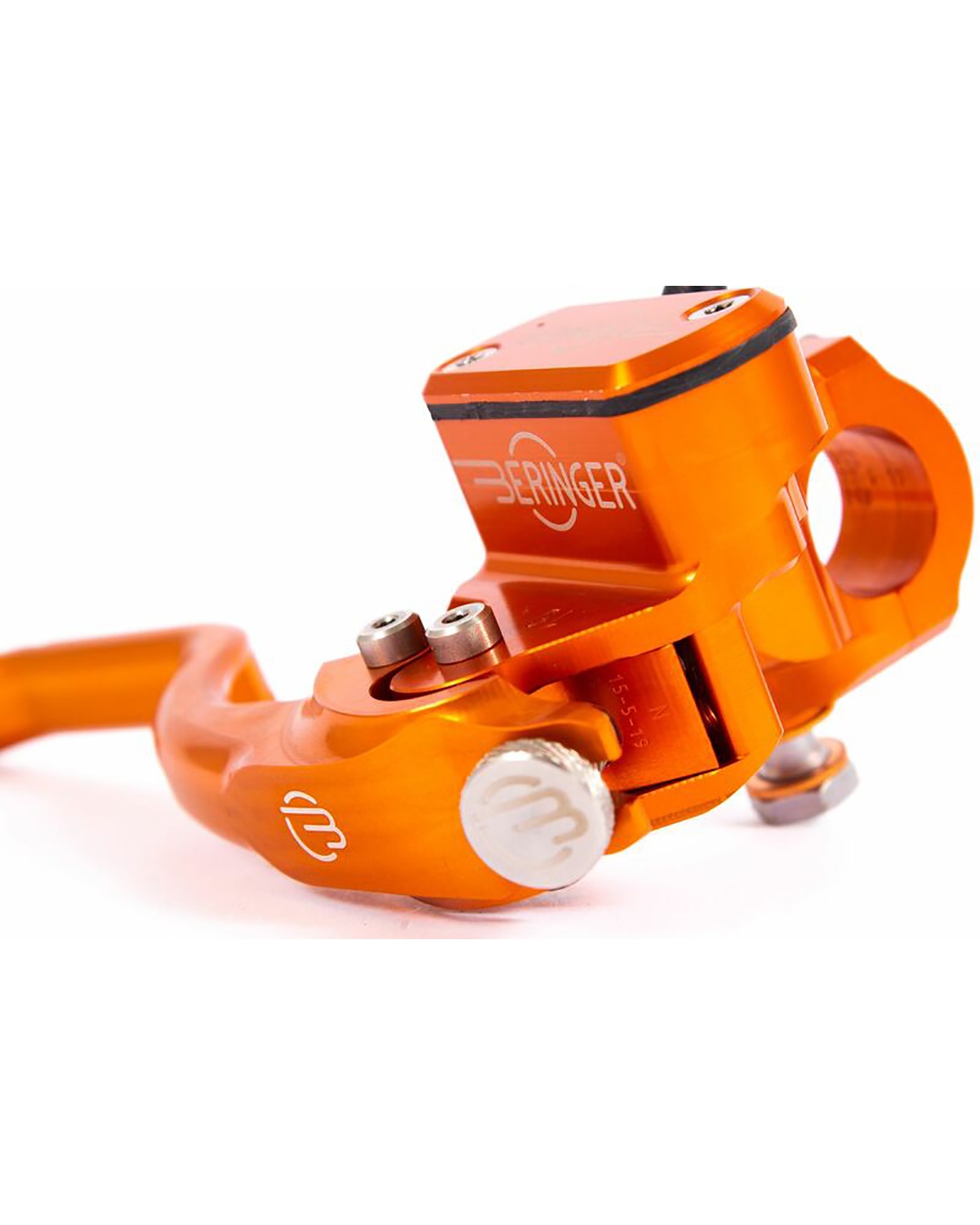 Maitre Cylindre Frein Moto Beringer Maître-cylindre De Frein Radial  Beringer Aerotec® Ø17,5mm Bocal Séparé Orange (levier Type 2 - 14cm) -  Livraison Offerte 