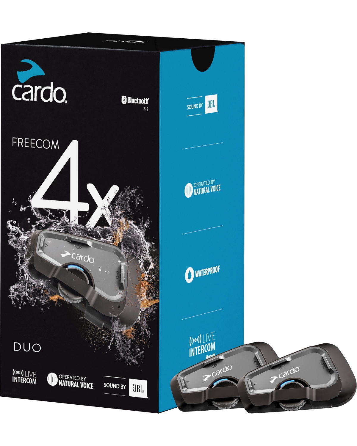 Cardo FREECOM 4X DUO - aplusmoto