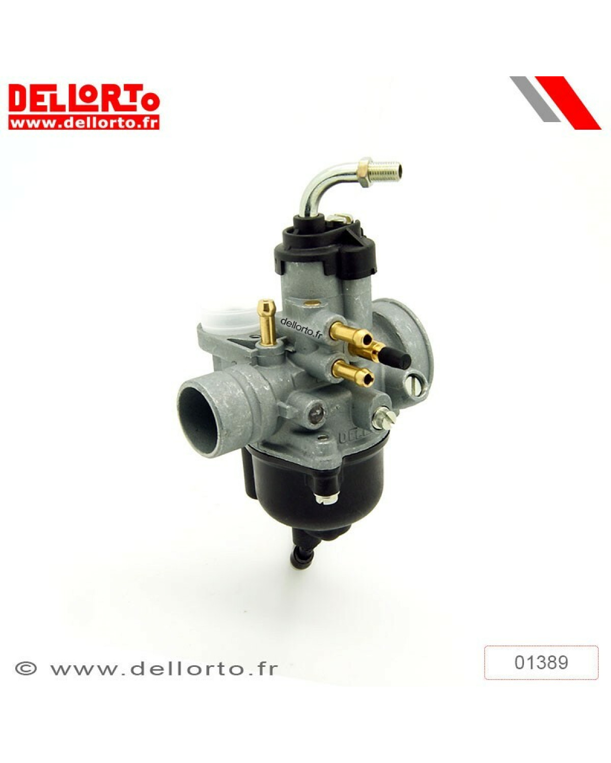 Valve d'air (Levier de starter) de carburateur Dell'Orto SHA (06114-50) - Partie Moteur - Pièces