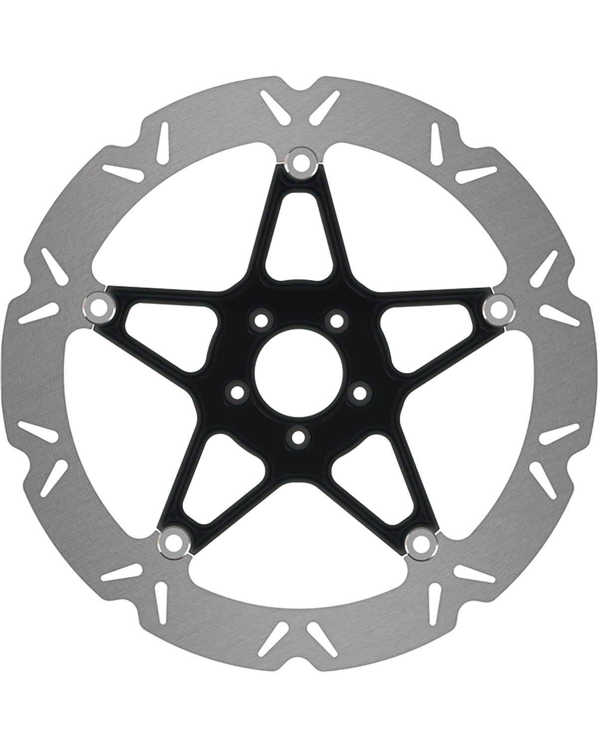 EBC VR4159BLK 09-10 Kawasaki ER 6N ER 650 Front Left/Right Vee Floating Black Rotor main image 0