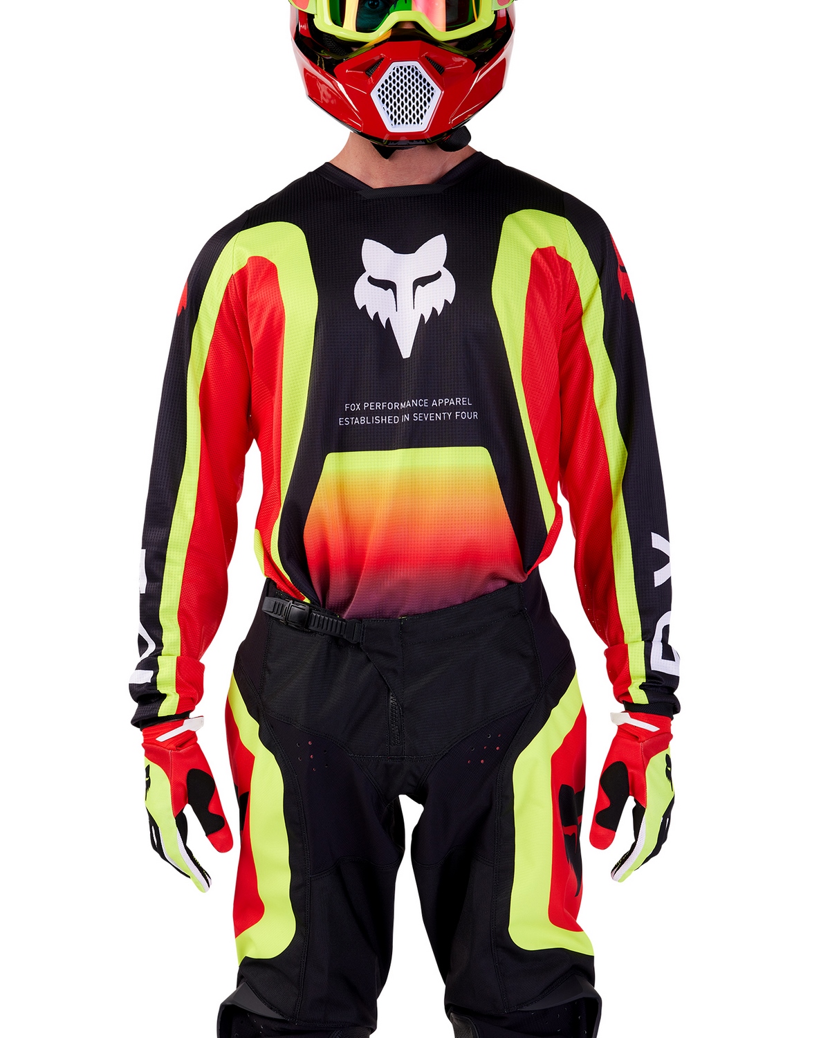 Gants Moto Cross Fox 180 Skew Enfant - Satisfait Ou Remboursé 