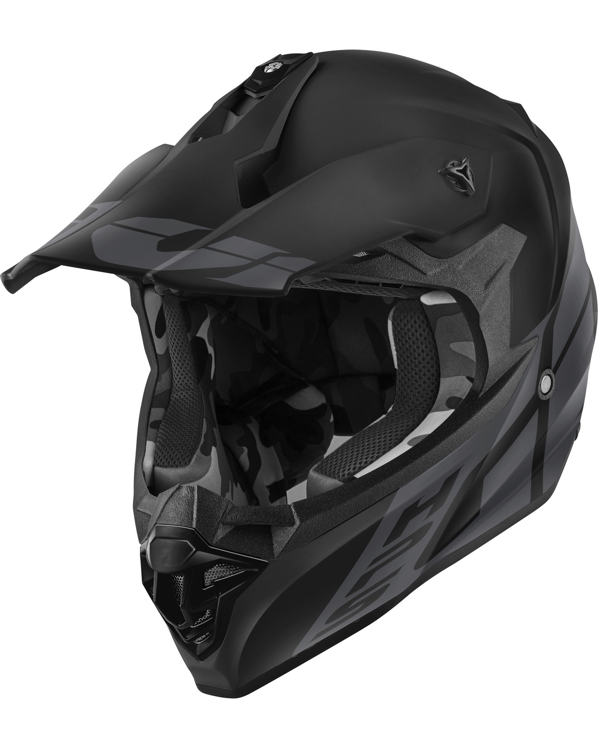 Masque moto en cuir (sans filtre)