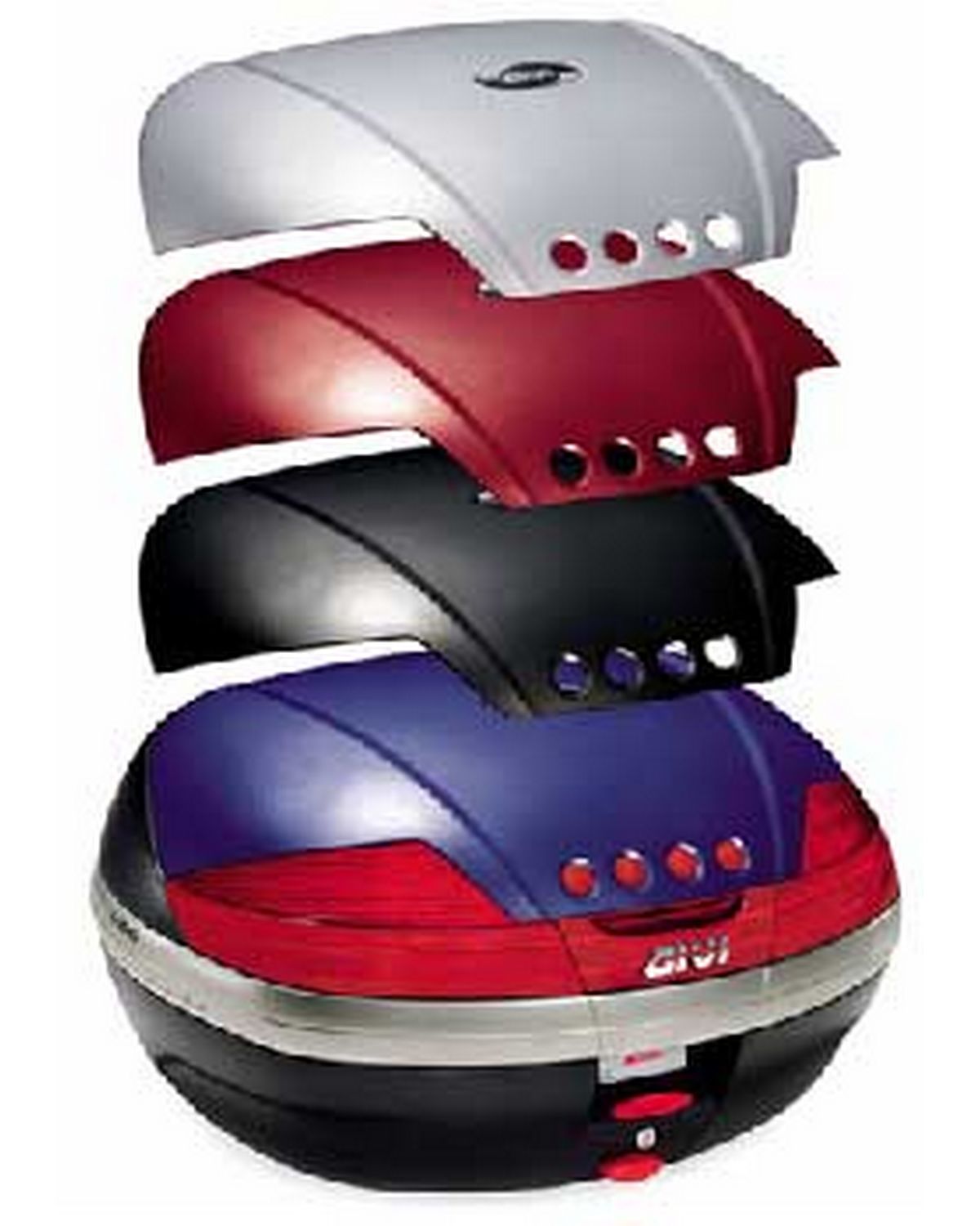 Baule Givi 52 Portapacchi GIVI E96B In Metallo Per Bauletto E55 - Supporto Top Case Per Moto Portapacchi Moto - 14