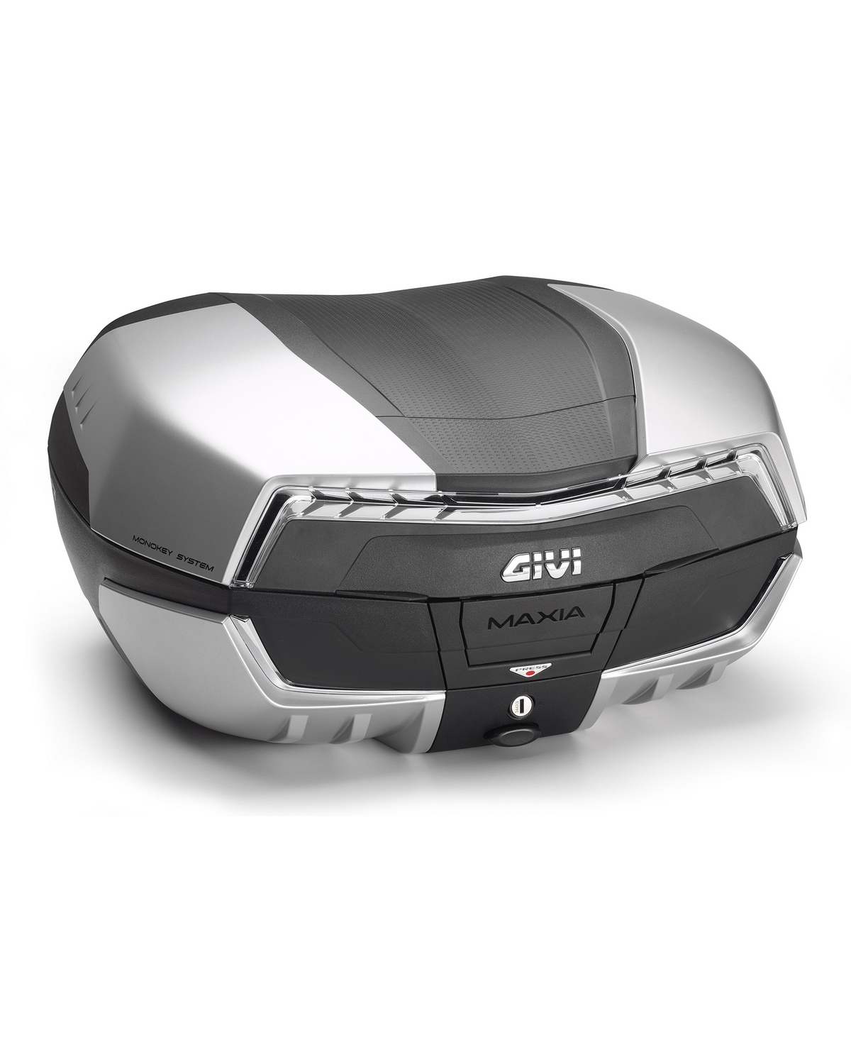 Top Case Et Valise Moto Sans Platine Givi V58nt Maxia5 Monokey 58 Litres  Noir Catadioptres Transparent - Livraison Offerte 